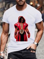 Dapper Gent Unissex's The Sho;Nuff Vintage  Round Neck Casual Christmas T-Shirt XL
