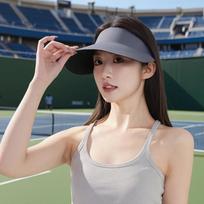 Yalu Women's Foldable Wide-Brim Sun Visor 54-60