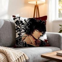 Anime Kengan Ashura Cushion Cover 4Pcs Decorative Covers Soft Cushion Case for Sofa Couch Decor 40x40 45x45 Pillowcases 4PCS