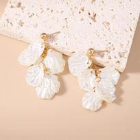 Fashion Shell Drop Earrings for Women Girls Summer Beach Earrings Party Holiday Jewelry Gifts