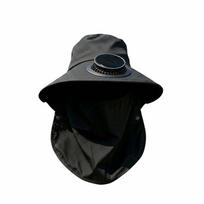 Adjustable Solar Fan Hat Long-lasting Breathable Wide Brim Fishing Hat Sun Protection Portable Sun Shading Hat for 3.7V300MAH