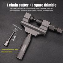 Motorcycle Chain Pin Remover Bike Link Breaker Splitter Cycling Repair Tools MTB Bike Chains Extractor Cutter Riveting Tools China Mainland