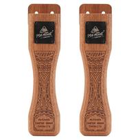 Sapele Anti-Scalding Solid Wood Handle Adjustable Heat Resistant Insulated Grip Portable Grill Plate Handle Outdoor Camping Tool