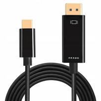 Kabel Usb-C Displayport Dp 4K 60Hz 1.8M Thunderbolt Usb C 3.1 Do Monitora