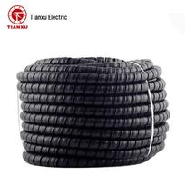 Tianxu Black Spiral Cable Management Sleeve 1 Roll