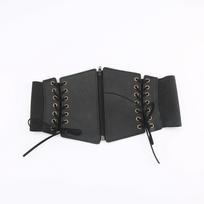 Dress Girdle Female Waistband High Waist Wide Waist Belt Slimming Zipper Cummerbunds  Dress