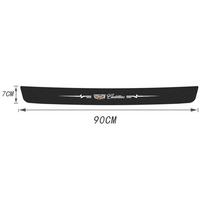 Carbon Fiber Car Door Sill Sticker Protective Film Threshold for Cadillac ATS CTS DTS STS SLS SLR XLR BLS Seville Escalade CT6