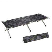 Portable Aluminum Folding Camp Bed for Outdoor/Indoor Use Military Bed