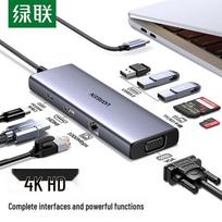 UGREEN 9-in-1 USB-C Hub with HDMI, VGA, Ethernet