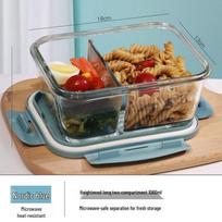 Chuangde Divided Glass Meal Prep Container