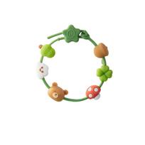 Green Nose Essential Oil Silicone Bracelet