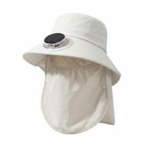Breathable Rechargeable Fan Hat Long-lasting Wide Brim Fishing Hat for 3.7V300MAH Outdoor