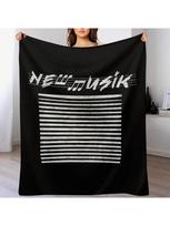 New Musik T-ShirtNew Musik Throw Blanket Moving Polar Thins Warm For Winter Blankets S