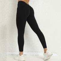 Sexy Scrunch Antblauzdžiai Push Up Pėdkelnės Moteriška Lycra Gimnastikos Antblauzdžiai Sportiniai Moteriški Antblauzdžiai Femme Leggins Mujer Raudona Oranžinė S