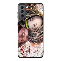 Anime Coque Case For Samsung Galaxy S9 S8 S10 S21 S22 S20 Plus S21fe S10e Note 20 10plus Soft Tpu Phone Back Covers Demon Slayer For Samsung Note 9