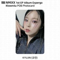 NMIXX 1st EP albumas Expergo POB Photocard Aladin Apple Ktown MusicPlant SW Yes24 Kyujin - Ktown4U POB