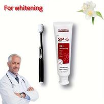 Whitening Toothpaste Teeth Cleaning Toothpaste Oral Ordor Cleaning Bright Teeth Fresh Breath, Jasmine, Mint Gum Protection Foam Foaming SP5 Cleansing red one (Jasmine flavor)