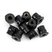 10 vnt. M6 guminiai varžtai su veržle priekinio stiklo ir aptakų 6 mm Wellnuts tinka 13 mm skylėms