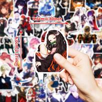 50 New Mixed-match 2D Anime Anime Graffiti Stickers DIY Creative Hand Account 2D Anime Stickers