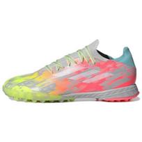 Adidas X Speedflow .1 Round Toe High-End Low-Top TF (Rubber Studs) Slip-Resistant Durable Fit Soccer Shoes Men Soccer Shoes Silver Pink Yellow GX3771 44