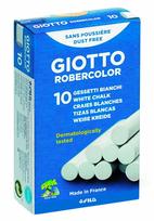 Kreida Fila Giotto Robercolor, apvali, 10vnt., baltos spalvos