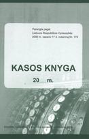 Kasos knyga, A5, periodui, SC, 31×2 lapai