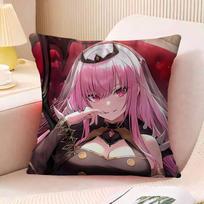 C-Calliope M-Mori Pillow Anime Pillow Sofa Bed Head Pillow Cover Cushion Cover 45x45 Cm Fashion 16x16Inch