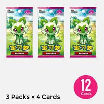 Originalios Originalios Pokemon PTCG Kortelės Gem Pack Vol.1 Scarlet & Violet Series PTCG Prekybos Gem Pack Kolekcijos Kortelės Gimtadienio Dovanos