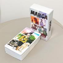 Manga Tarot Deck - 78 Cards Anime Style Tarot Modern Storytelling Divination Deck for Beginners & Experts - 10.3 x 6 cm