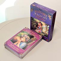 Magical Messages From The Fairies Oracle Deck 44 Pcs Spanish Cards 10.5*7.5cm Printed on 350GSM Double-embossed Cardstock