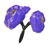 New peony flower brooch jewelry, oil drop corsage, clothes and hats clothing accessories gifts factory direct sales