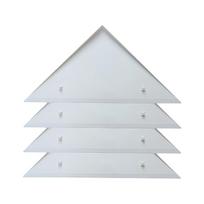 4Pcs Table Edges Safety Guards Foosball Table Corner Protectors Bumper Pad Anti-scratch Triangular Guards Enduring