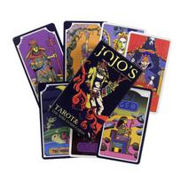 Anime JoJo keisti nuotykiai Tarot kortos Būrimo kaladė Angliškos versijos Leidimas Oracle lentos Stalo žaidimai vakarėliui
