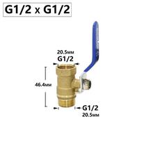 G1/2 G3/4 G1  Brass Thread Connector Valve Fittings Copper Metal Male Female Threaded Water Pipe Connector
