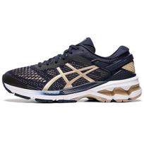 Asics  Gel Kayano 26 Midnight Frosted Almond Women Sneakers Blue 1012A457-400 37