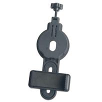 Universal Phone Lens Photography Adapter Mount Upgrade Adjustable Telescope Phone Clip Bracket Compatible Black