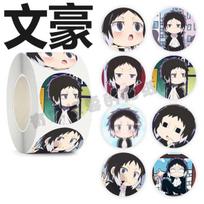 500Pcs/Roll Anime Sticker Theme Seal Labels Stickers For DIY Gift Baking Package Envelope Decor Stationery gift
