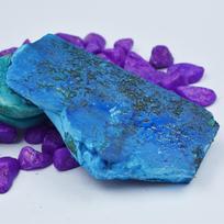 Blue Turquoise Uncut 471.35 Ct Natural CERTIFIED Huge Size Rough Loose Gemstone 87.7 mm approx mėlyna