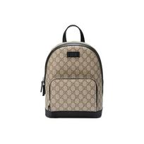 Gucci Eden Small Backpack Beige/Ebony Unisex Backpacks Tan 429020-KLQAX-9772 Regular Edition,Basic Set (Bag+Dust Bag)