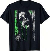 Unisex T-Shirt Horror Demonic Ghost Girl Grunge Alt Goth Occult Aesthetic Unisex T-Shirt S