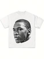 Young Big Face Graphic Unisex T-Shirt XXXL