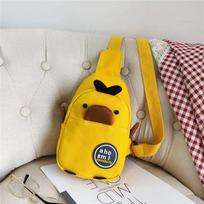 Shoulder Waist Bag Yellow Duck School Bags Fashion Chest Pack  Children Gifts geltona