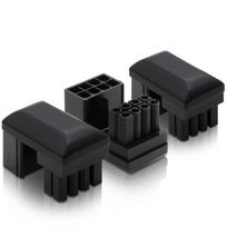EZDIY-FAB PCI Express Power Conversion Adapter, U-Turn Type, 8-Pin 180-Degree Angle Connector, PC Power Adapter Board - Reverse Type (3-Pack)