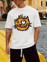 Unisex's Round Neck Short Sleeve T Shirt M