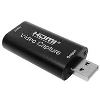 Speedy HDMI Capture Card, USB 2.0, 1080p 30Hz, for Game Streaming, Web Conferencing, and Teleworking, UVC Standard.