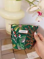 L/M/S Retro Floral Makeup Bags Women Cosmetic Bag Large Capacity Makeup Pouch Travel Organizer Toiletry Bag Outdoor Clutch Bag