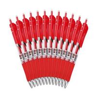 M&G K35 Red 0.5mm Retractable Gel Pens, 12-Pack