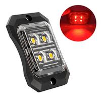 NEW Yellow/White/Blue/Red 12LED Car Emergency Beacon Warning Hazard Instant  Lights for Car Truck Stroboscopes Lights
