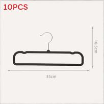 Modern Slim Pants Hanger With Nonslip Surface For Closet Organization