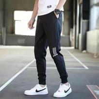 Hong Kong Style Men's Joggers - 2023 Summer Ice Silk Casual Pants M